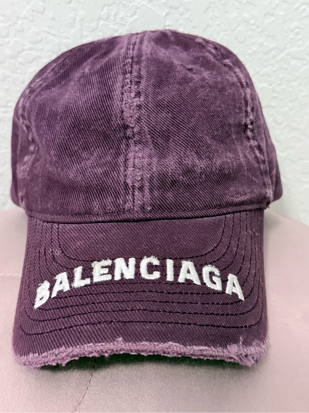 Balenciaga Embroidered Baseball Cap